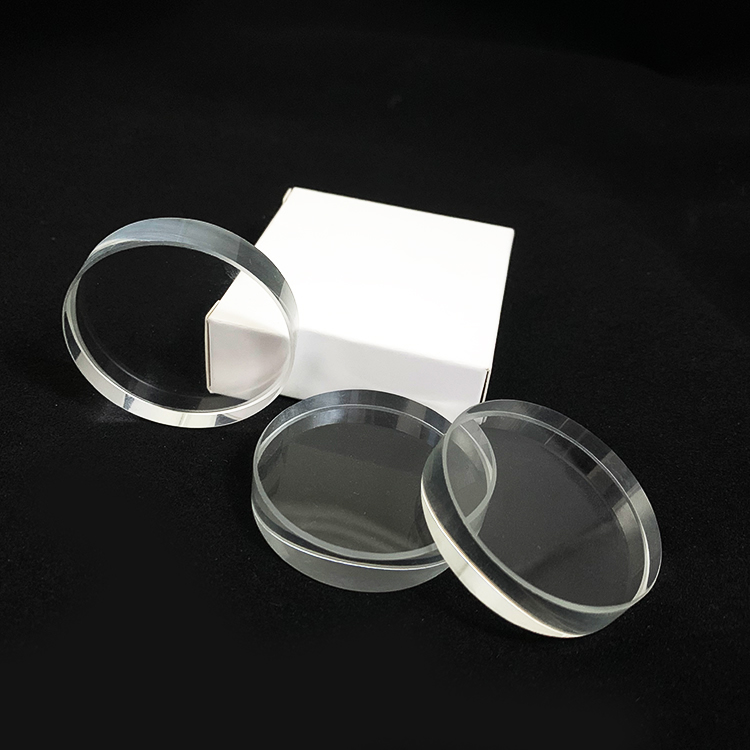 Round Gauge Glass for Observing Liquid Flow and Level